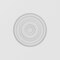 Ekena Millwork Standard Sedgwick Bullseye Rosette with Square Edge, 6"W x 6"H x 1"P ROSP060X060X100SDG02 - alternate 3